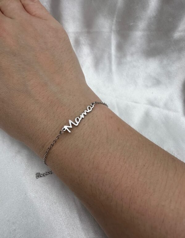Bracelet Mama argent